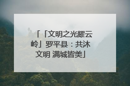 「文明之光耀云岭」罗平县：共沐文明 满城皆美