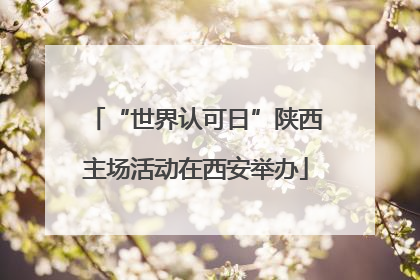 “世界认可日”陕西主场活动在西安举办