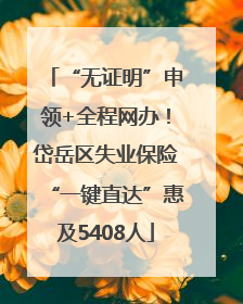 “无证明”申领+全程网办！岱岳区失业保险“一键直达”惠及5408人
