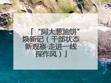 “阿大葱油饼”焕新记（干部状态新观察·走进一线探作风）