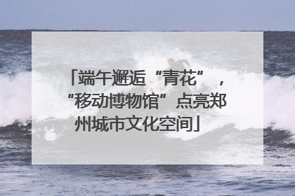端午邂逅“青花”，“移动博物馆”点亮郑州城市文化空间
