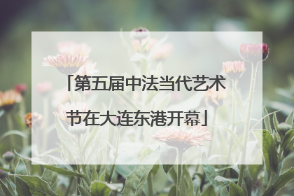 第五届中法当代艺术节在大连东港开幕