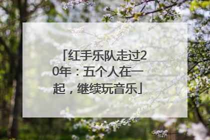 红手乐队走过20年：五个人在一起，继续玩音乐