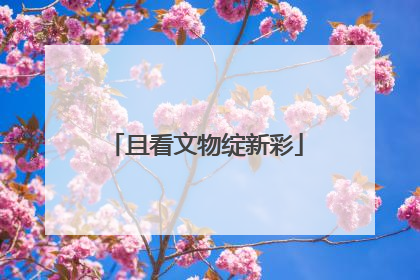且看文物绽新彩