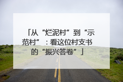 从“烂泥村”到“示范村”：看这位村支书的“振兴答卷”
