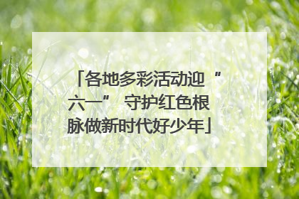 各地多彩活动迎“六一” 守护红色根脉做新时代好少年