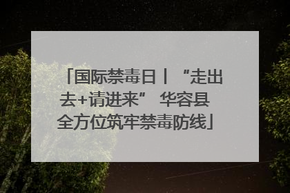 国际禁毒日丨“走出去+请进来” 华容县全方位筑牢禁毒防线