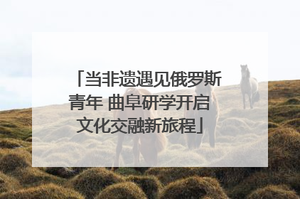 当非遗遇见俄罗斯青年 曲阜研学开启文化交融新旅程