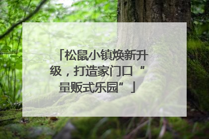 松鼠小镇焕新升级，打造家门口“量贩式乐园”