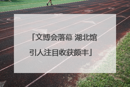文博会落幕 湖北馆引人注目收获颇丰