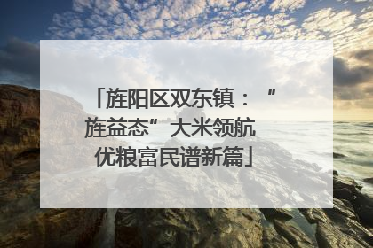 旌阳区双东镇：“旌益态”大米领航 优粮富民谱新篇