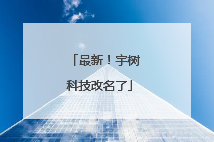 最新！宇树科技改名了