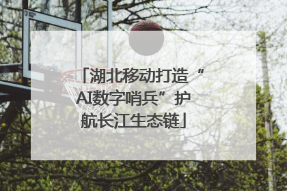 湖北移动打造“AI数字哨兵”护航长江生态链