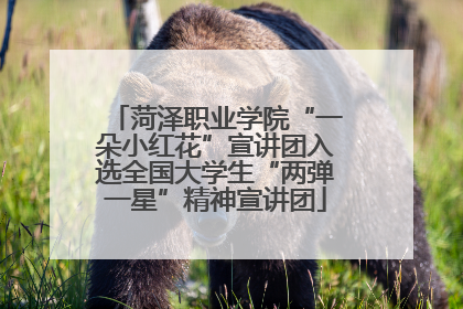 菏泽职业学院“一朵小红花”宣讲团入选全国大学生“两弹一星”精神宣讲团
