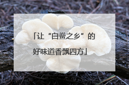 让“白鲞之乡”的好味道香飘四方