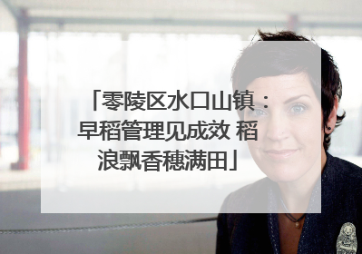 零陵区水口山镇：早稻管理见成效 稻浪飘香穗满田