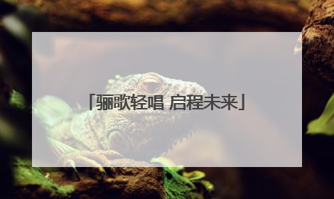 骊歌轻唱 启程未来