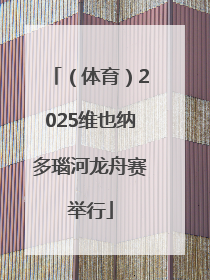 （体育）2025维也纳多瑙河龙舟赛举行