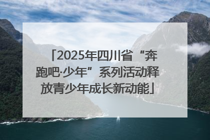 2025年四川省“奔跑吧·少年”系列活动释放青少年成长新动能