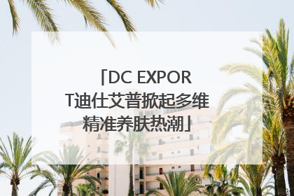 DC EXPORT迪仕艾普掀起多维精准养肤热潮